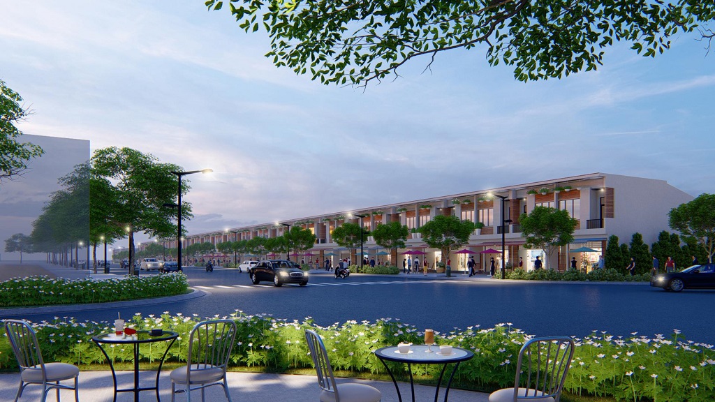 DÃY NHÀ D36 – KHU NHÀ Ở  CAO CẤP BÀU BÀNG